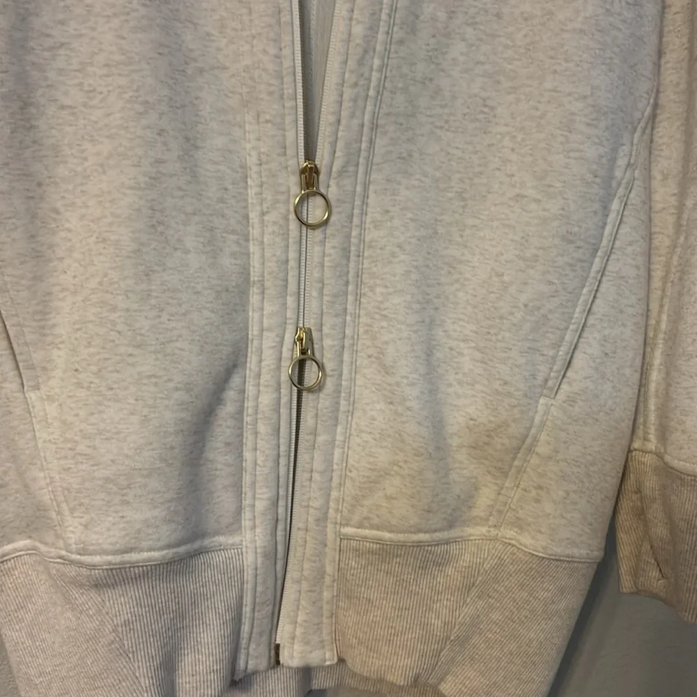 Athleta Long Two Way Zip Up Hoodie - Picture 5 of 7